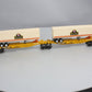 Lionel 6-16345 O TTUX Flatcar w/ Southern Pacific Trailers #16345 #16346 LN/Box