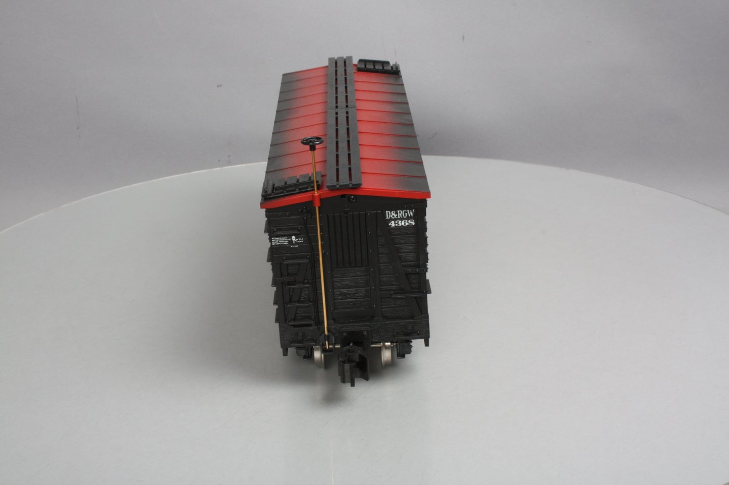 LGB 43682 G Scale D&RGW Cattle Car w/ Electric Sound (Metal Wheels) LN/Box
