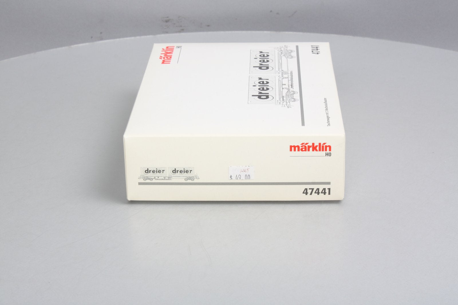 Marklin 47441 HO Scale Deep Well Flatcar w/Trailers