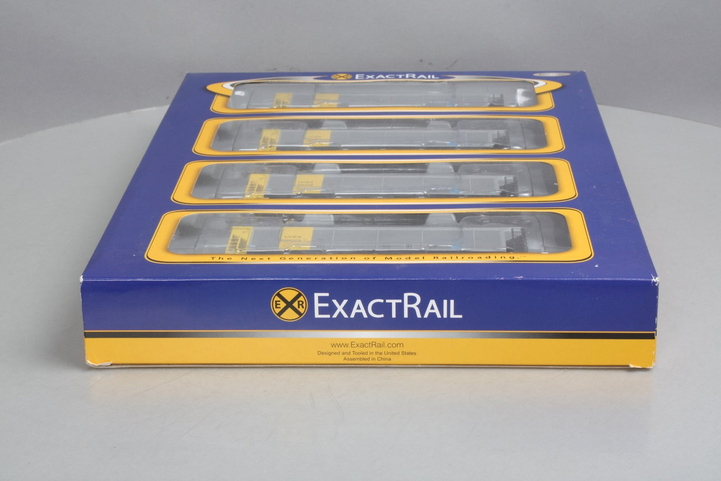 ExactRail EE-1305-3 HO UCEX Johnstown Autoflood II Coal Hopper Set NIB