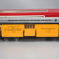 LGB 3084 D&RG Yellow & Silver Baggage Car w/ Custom Figure - Metal Wheels LN/Box