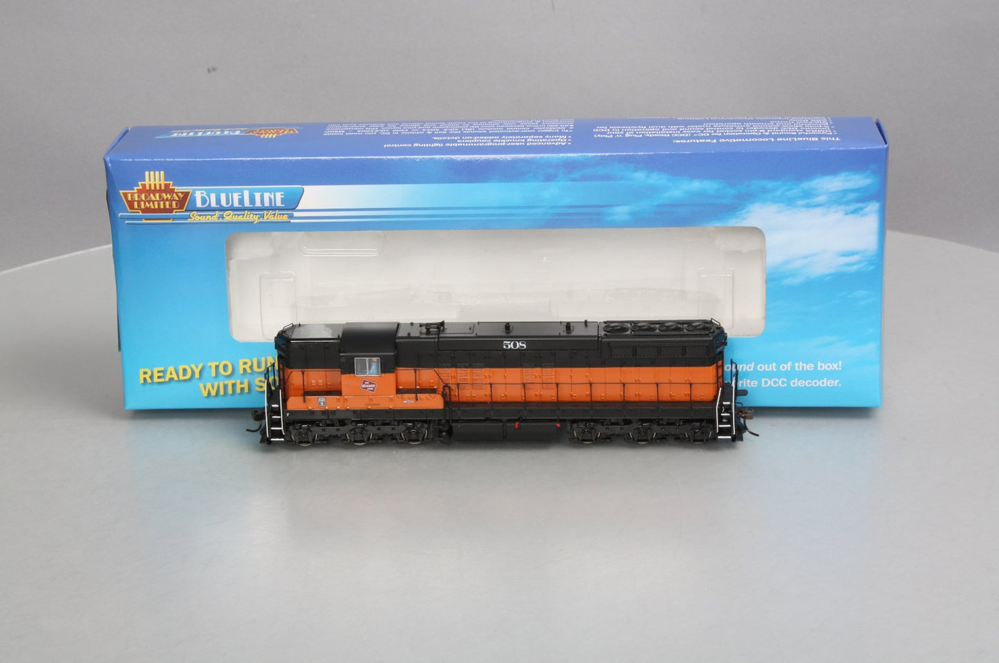 Broadway Limited 5020 HO Milwaukee Road EMD SD9 #508 with Sound