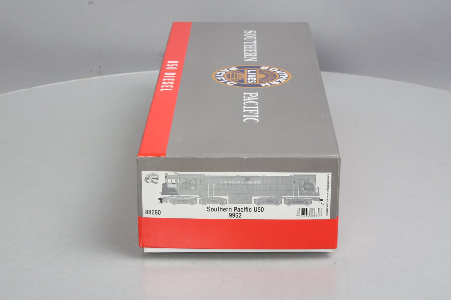 Athearn 88680 HO Southern Pacific GE U50 Diesel Locomotive #9952