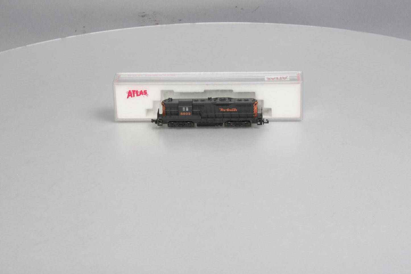 Atlas 4333 N Scale Denver & Rio Grande Western GP-9 Diesel Locomotive #5922 EX/Box