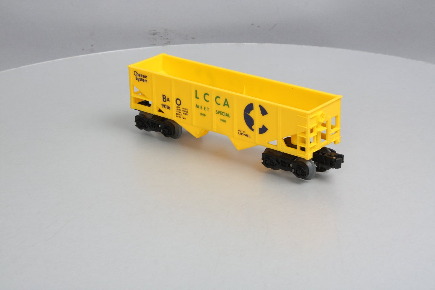 Lionel 6-9016 O Gauge LCCA Meet Special Baltimore & Ohio 2-Bay Hopper NIB
