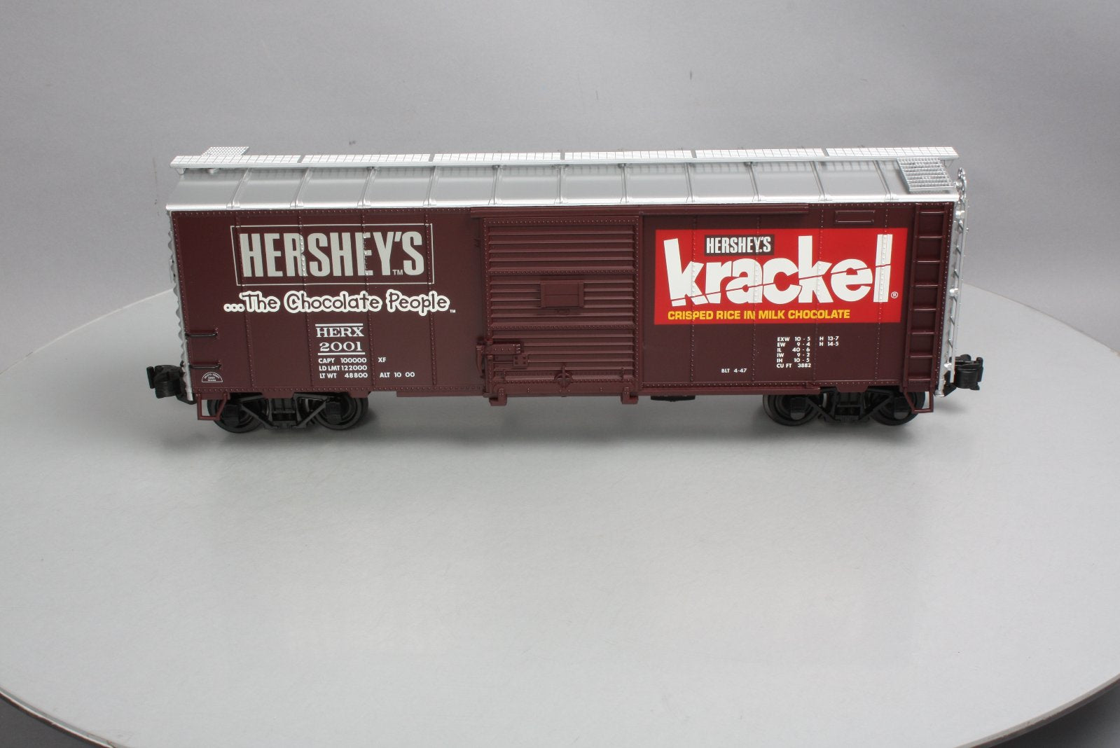 Aristo-Craft 46065 Hershey's Steel Boxcar #2001 LN/Box
