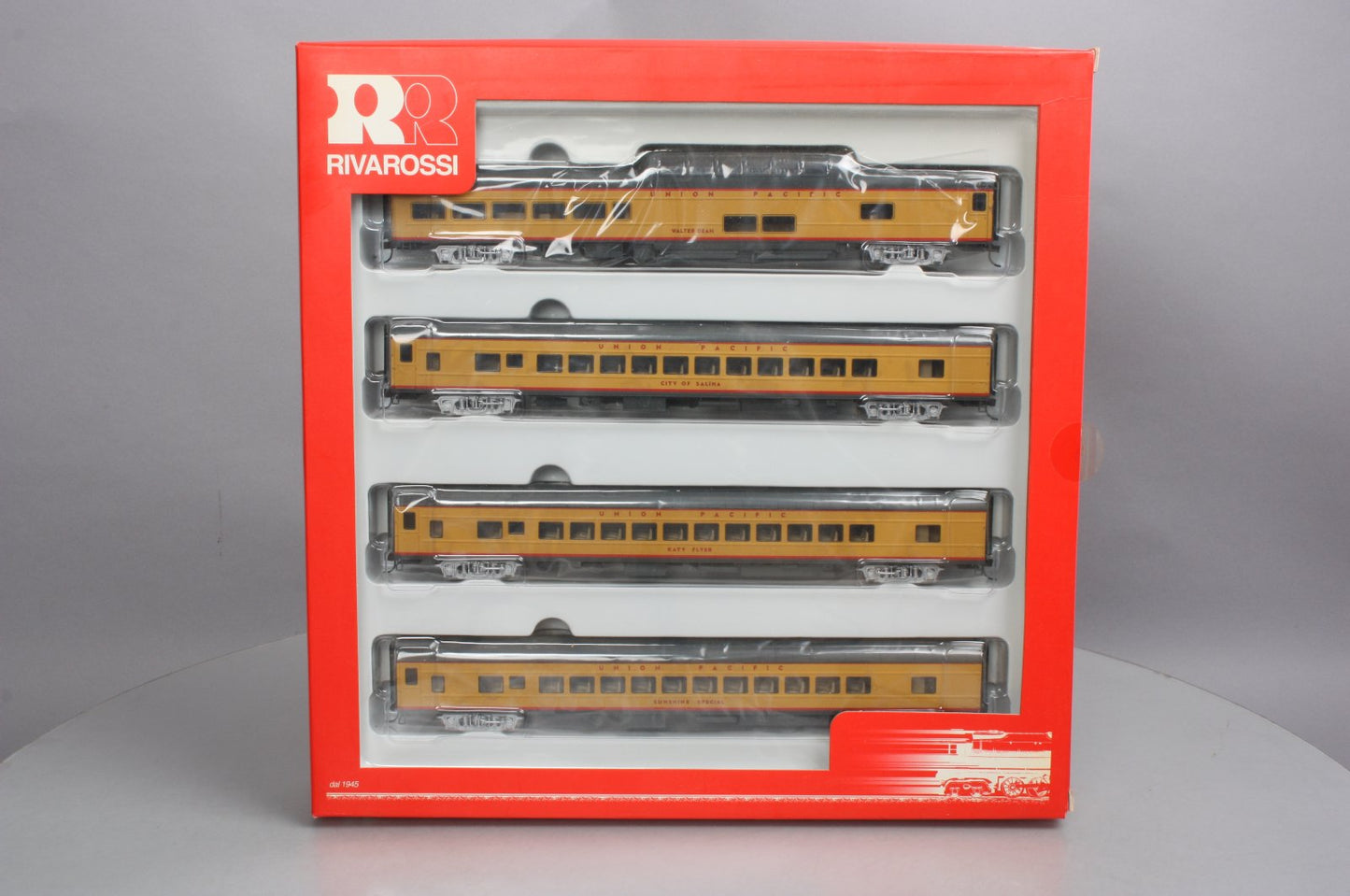 Rivarossi R6997 HO Scale Union Pacific Excursion Passenger Set A LN/Box