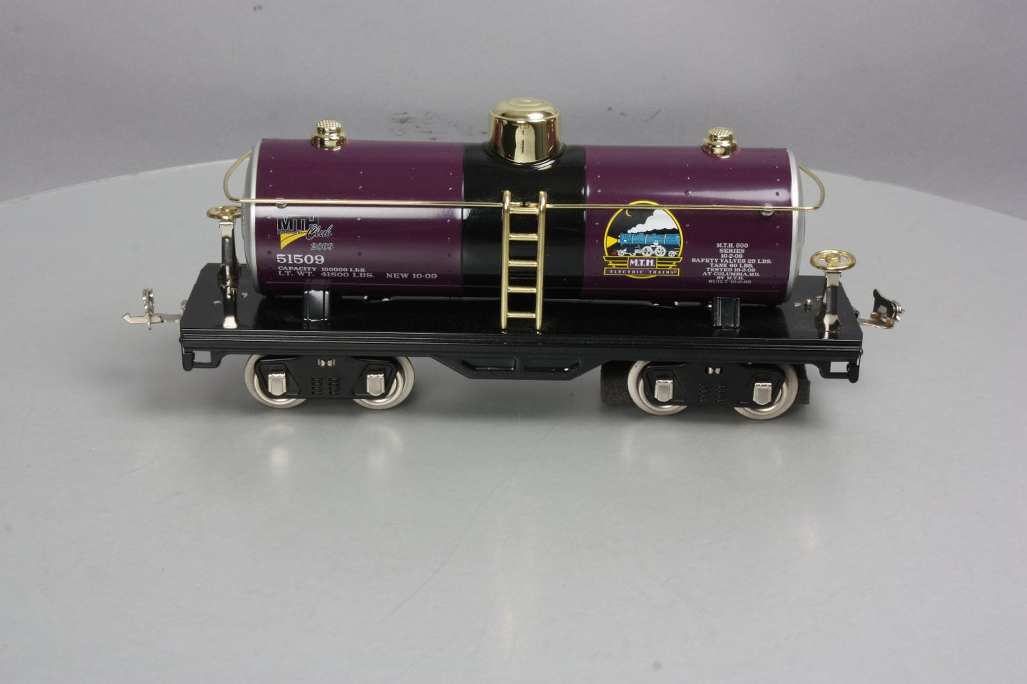 MTH 10-2238 Standard Gauge MTHRRC Tank Car #515 MT/Box