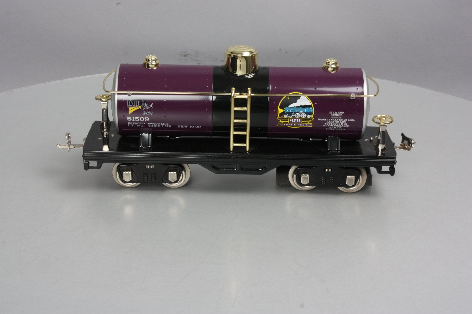 MTH 10-2238 Standard Gauge MTHRRC Tank Car #515 MT/Box