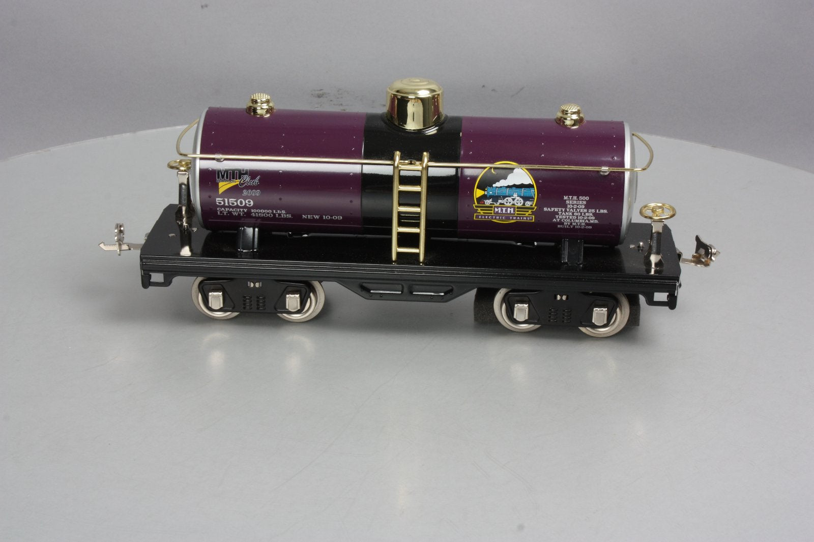 MTH 10-2238 Standard Gauge MTHRRC Tank Car #515 MT/Box