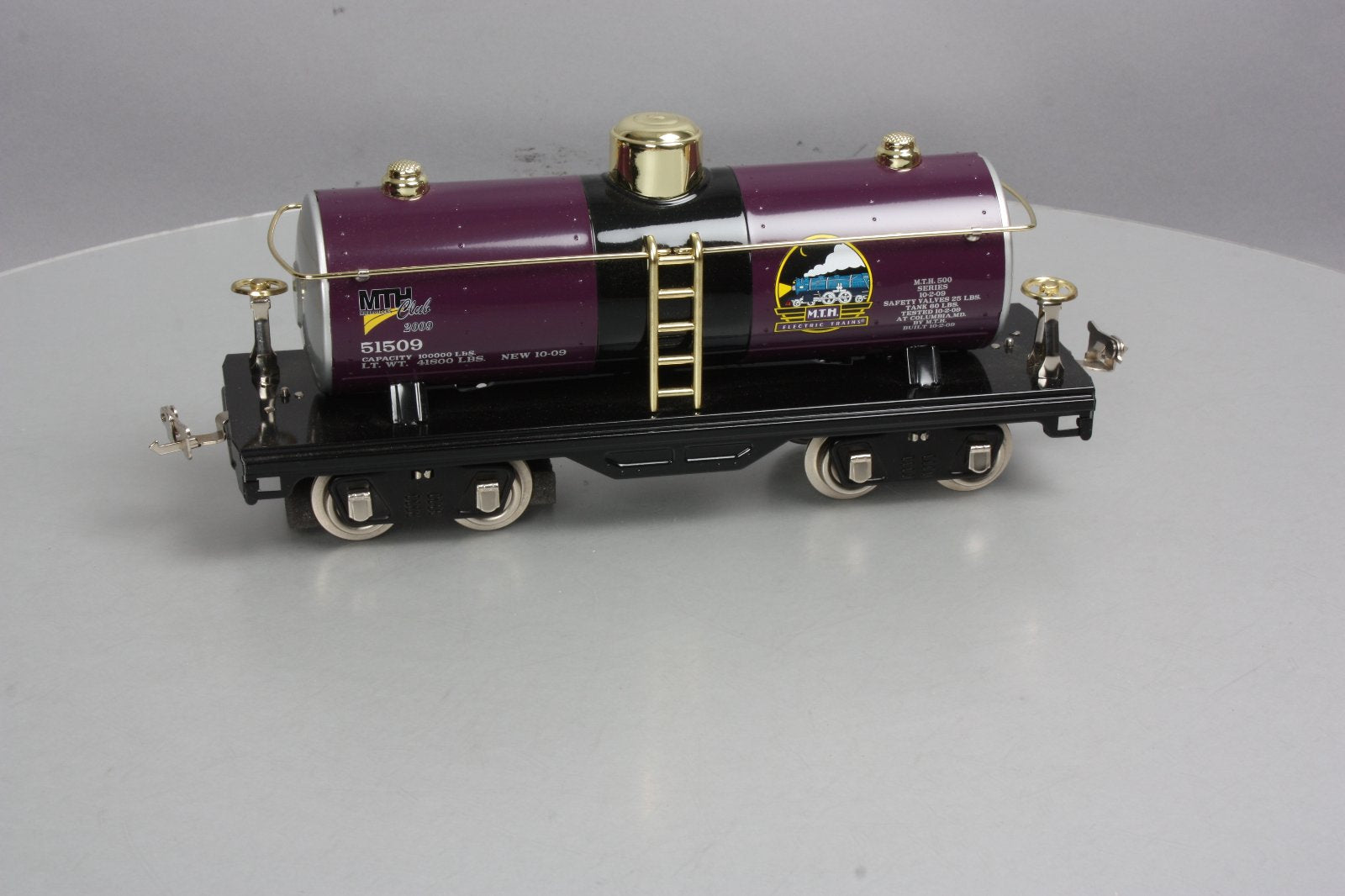 MTH 10-2238 Standard Gauge MTHRRC Tank Car #515 MT/Box