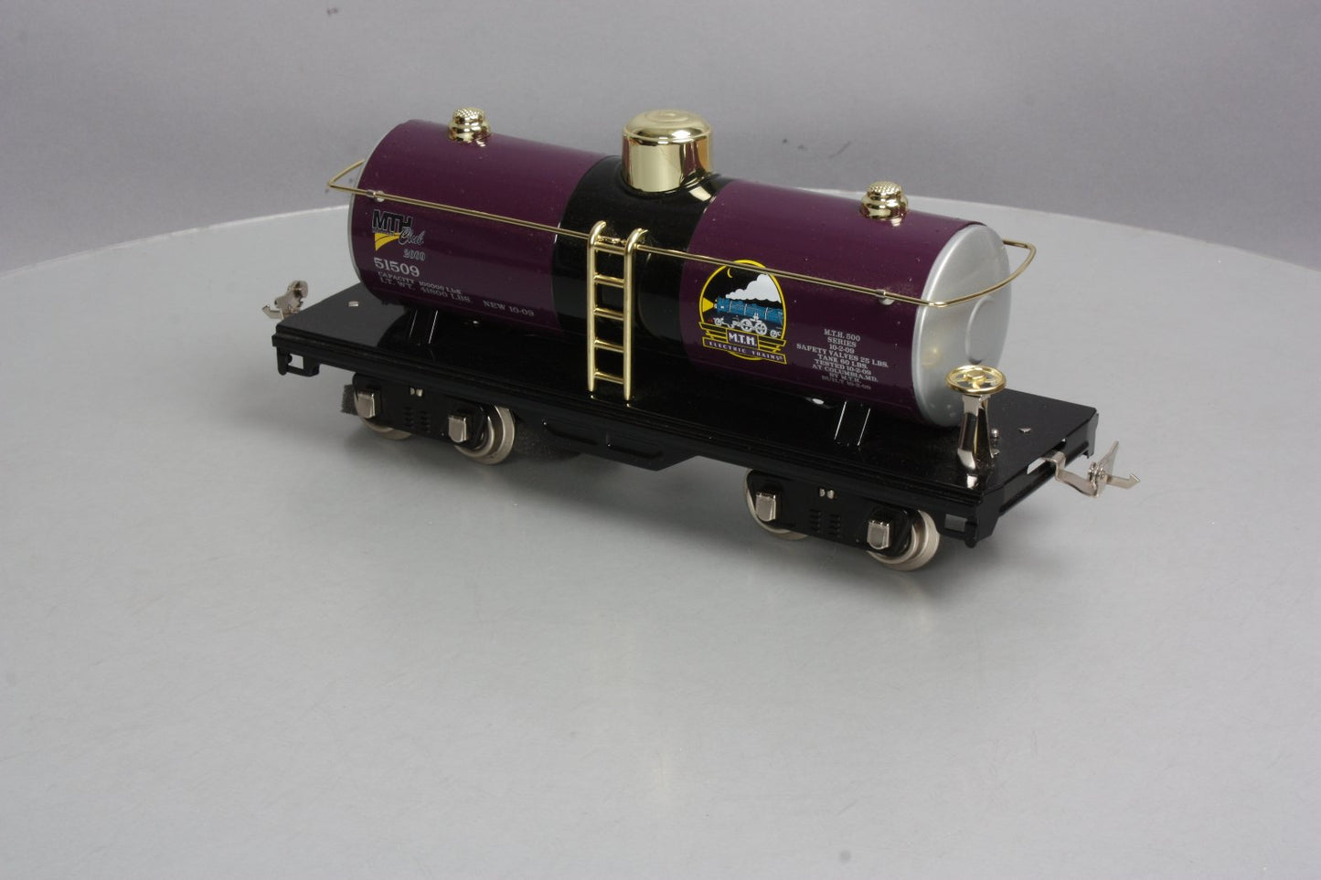 MTH 10-2238 Standard Gauge MTHRRC Tank Car #515 MT/Box