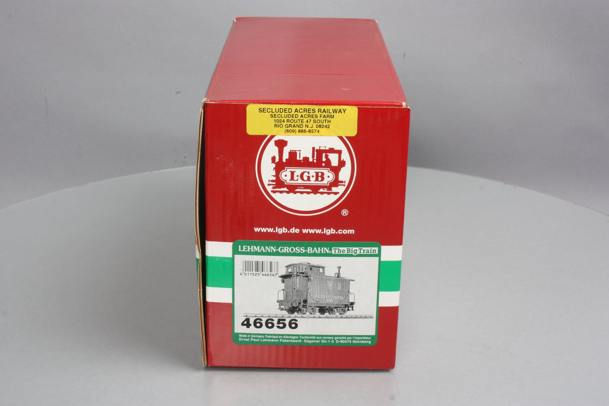 LGB 46656 G Scale Pennsylvania Caboose #46656 LN/Box
