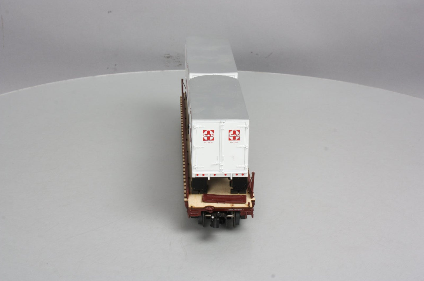 Lionel 6-27068 Santa Fe Flatcar with Piggyback Trailers