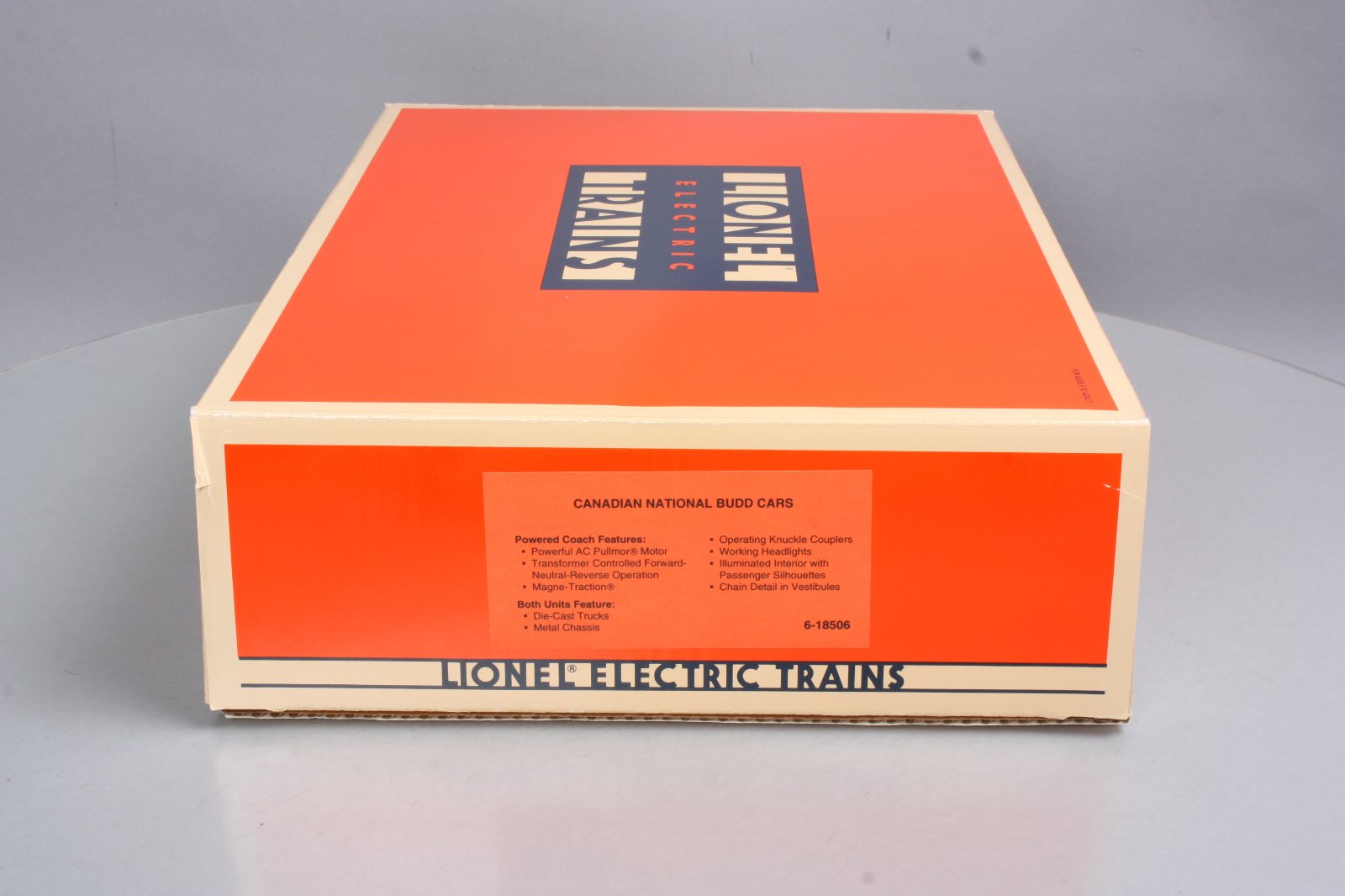 Lionel 6-18506 O Gauge Canadian National Budd Cars #D202, #D203 NIB