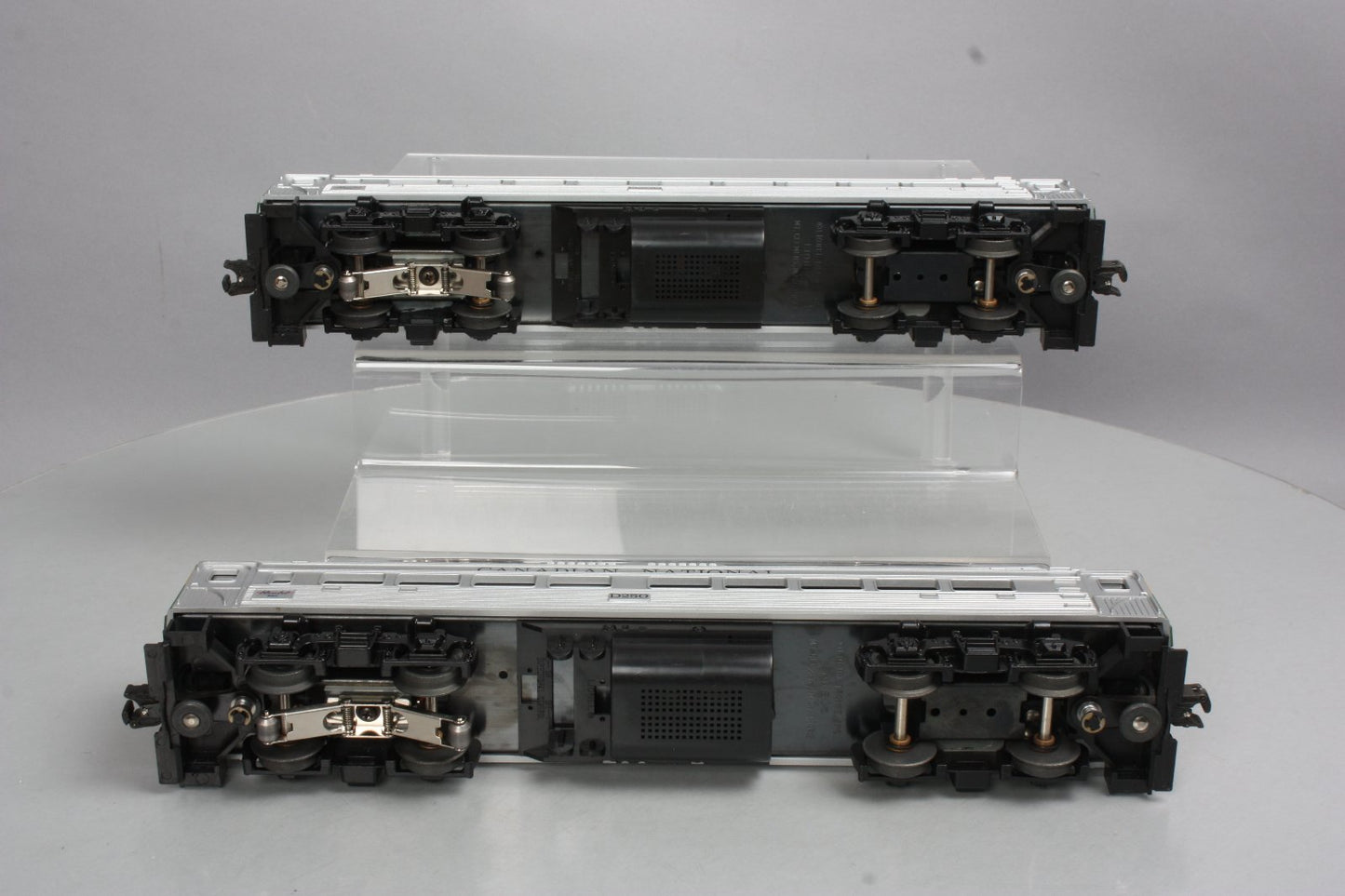 Lionel 6-18512 O Canadian National Non-Powered Budd Car Set NIB