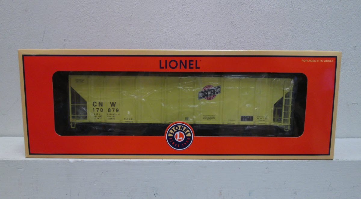 Lionel 6-27195 Chicago & North Western PS-2CD 3-Bay Hopper LN/Box