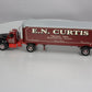 First Gear 19-2564 1:34 Diecast E.N. Curtis 1960 Mack B-Model Tractor Trailer
