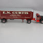 First Gear 19-2564 1:34 Diecast E.N. Curtis 1960 Mack B-Model Tractor Trailer