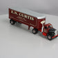 First Gear 19-2564 1:34 Diecast E.N. Curtis 1960 Mack B-Model Tractor Trailer