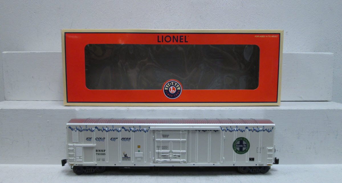 Lionel 6-52543 O LCCA-2009 BNSF LCCA Mechanical Refrigerator Deluxe #793385 LN/Box
