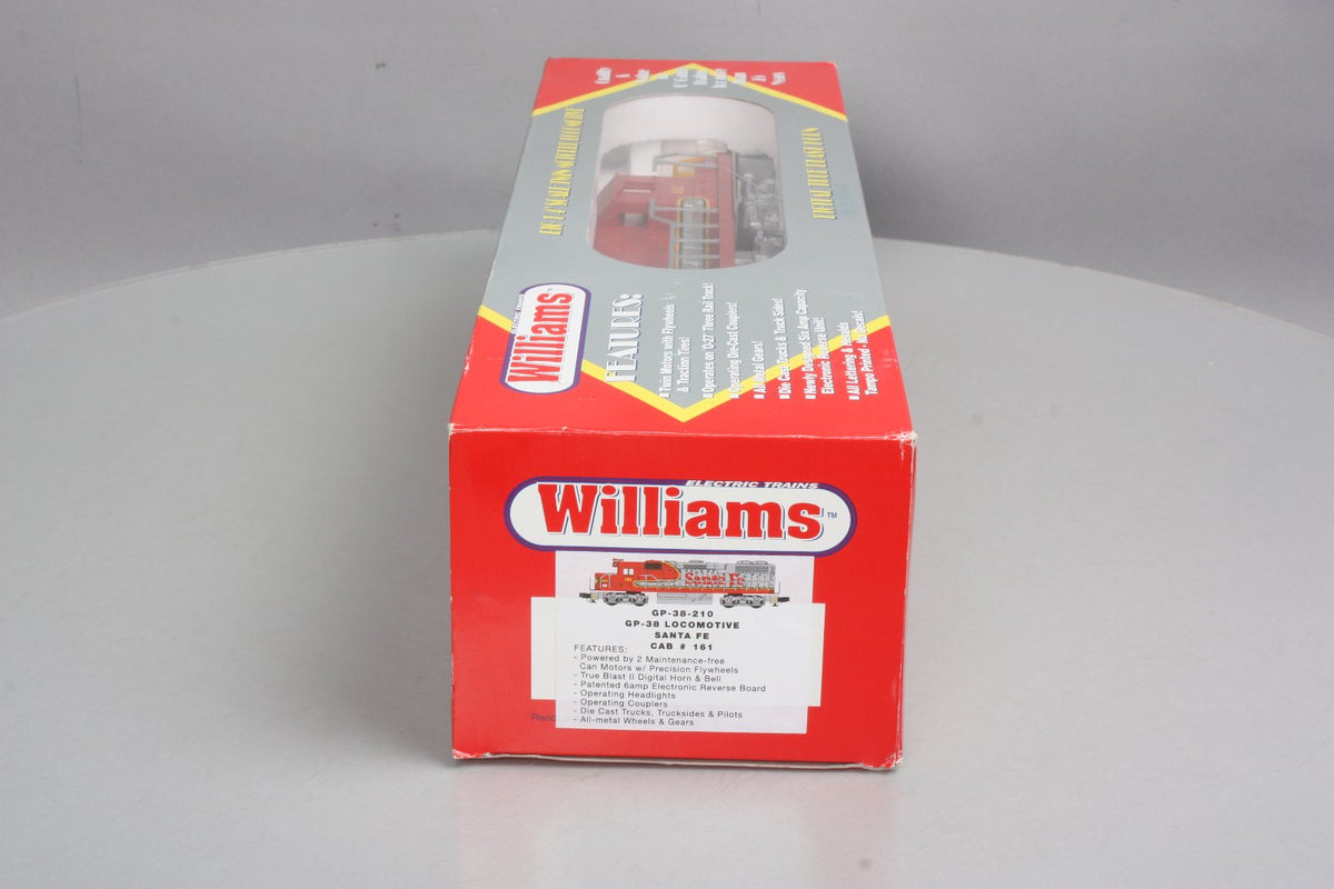 Williams GP38-210 Santa Fe GP-38 Diesel Locomotive #161 LN/Box