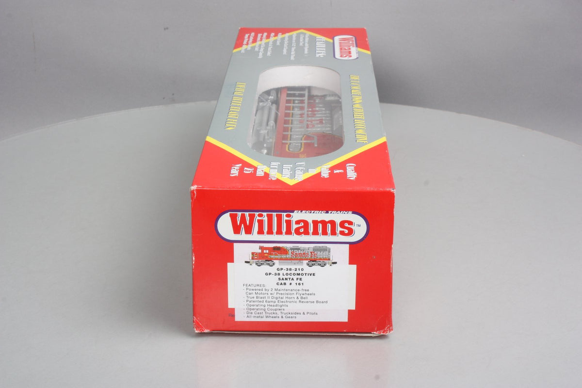 Williams GP38-210 Santa Fe GP-38 Diesel Locomotive #161 LN/Box