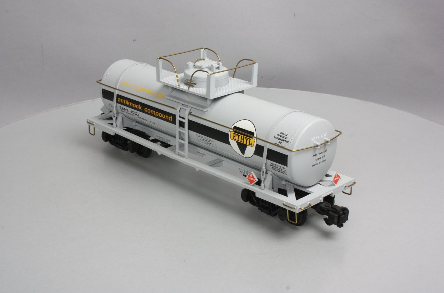 Aristo-Craft 41321 G Scale ETHYL Single Dome Tank Car LN/Box