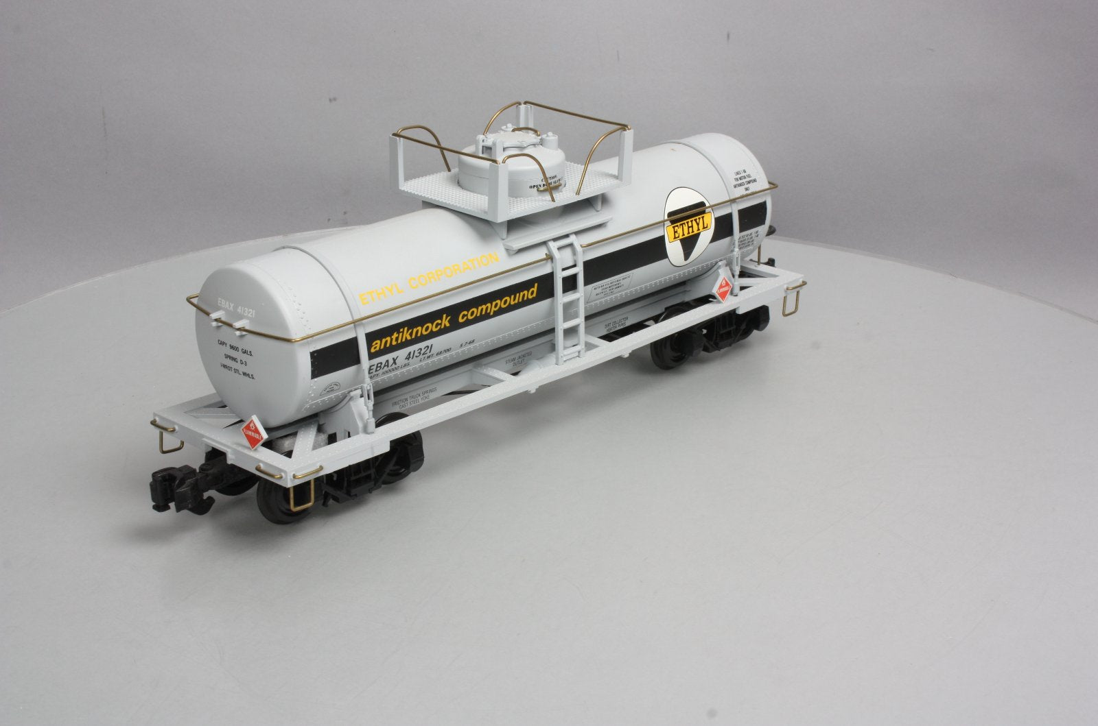 Aristo-Craft 41321 G Scale ETHYL Single Dome Tank Car LN/Box