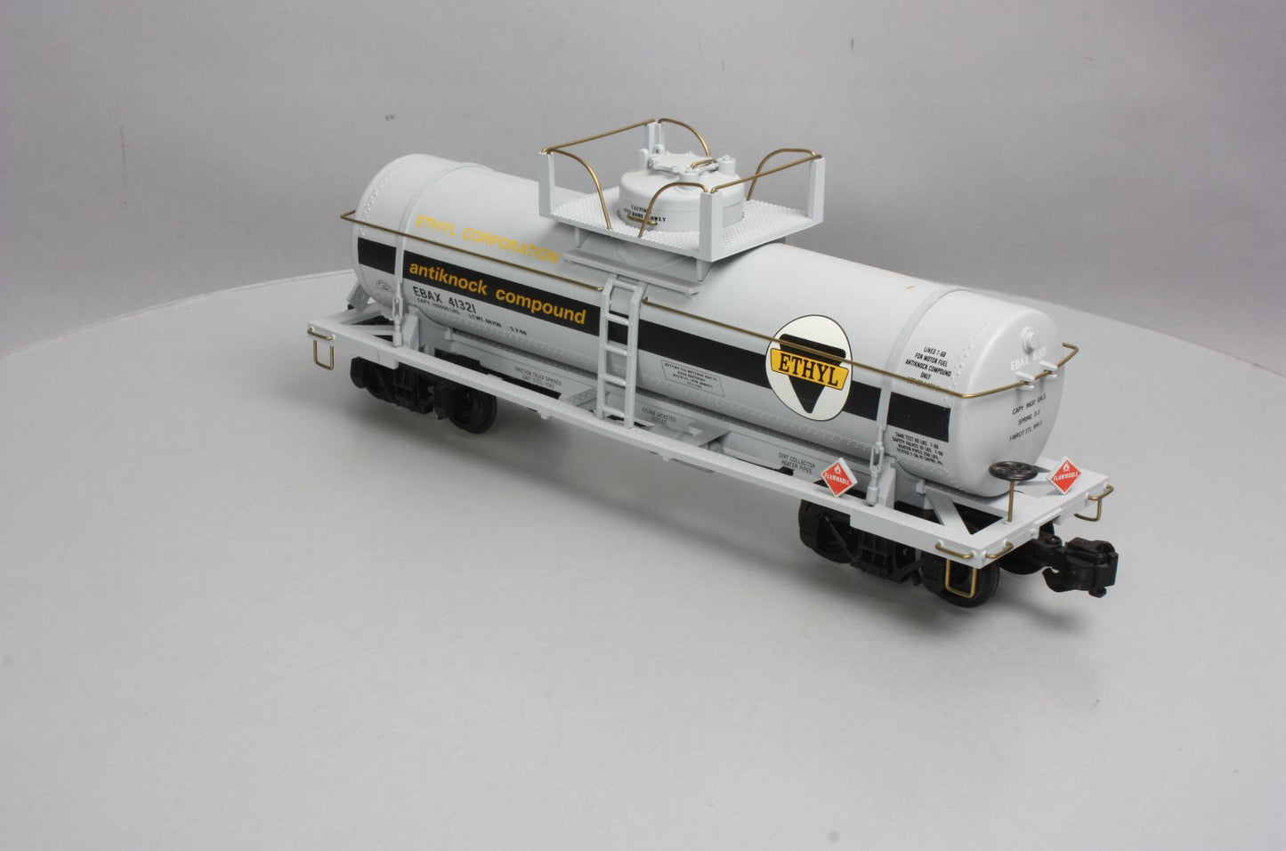 Aristo-Craft 41321 G Scale ETHYL Single Dome Tank Car LN/Box