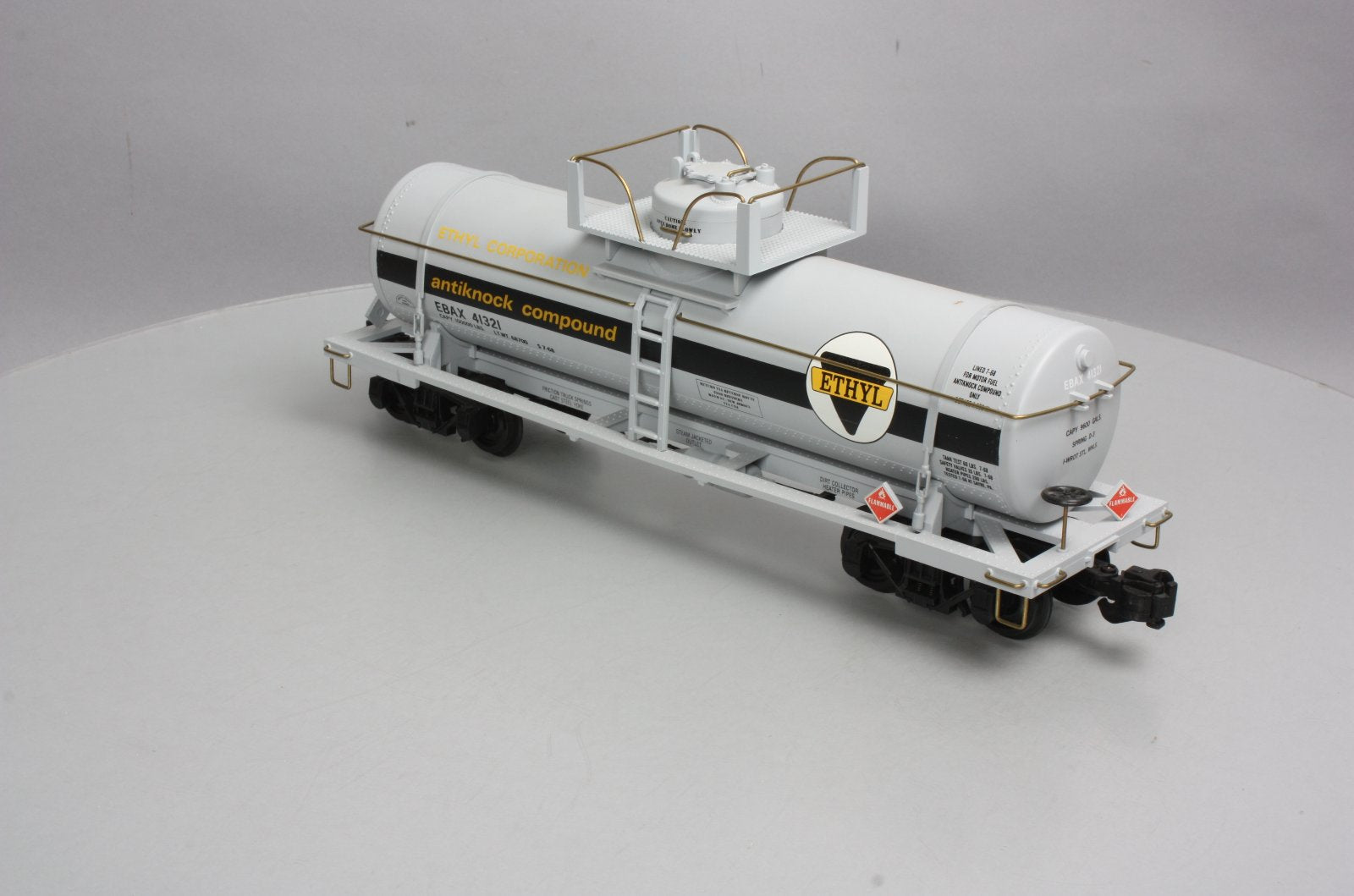 Aristo-Craft 41321 G Scale ETHYL Single Dome Tank Car LN/Box