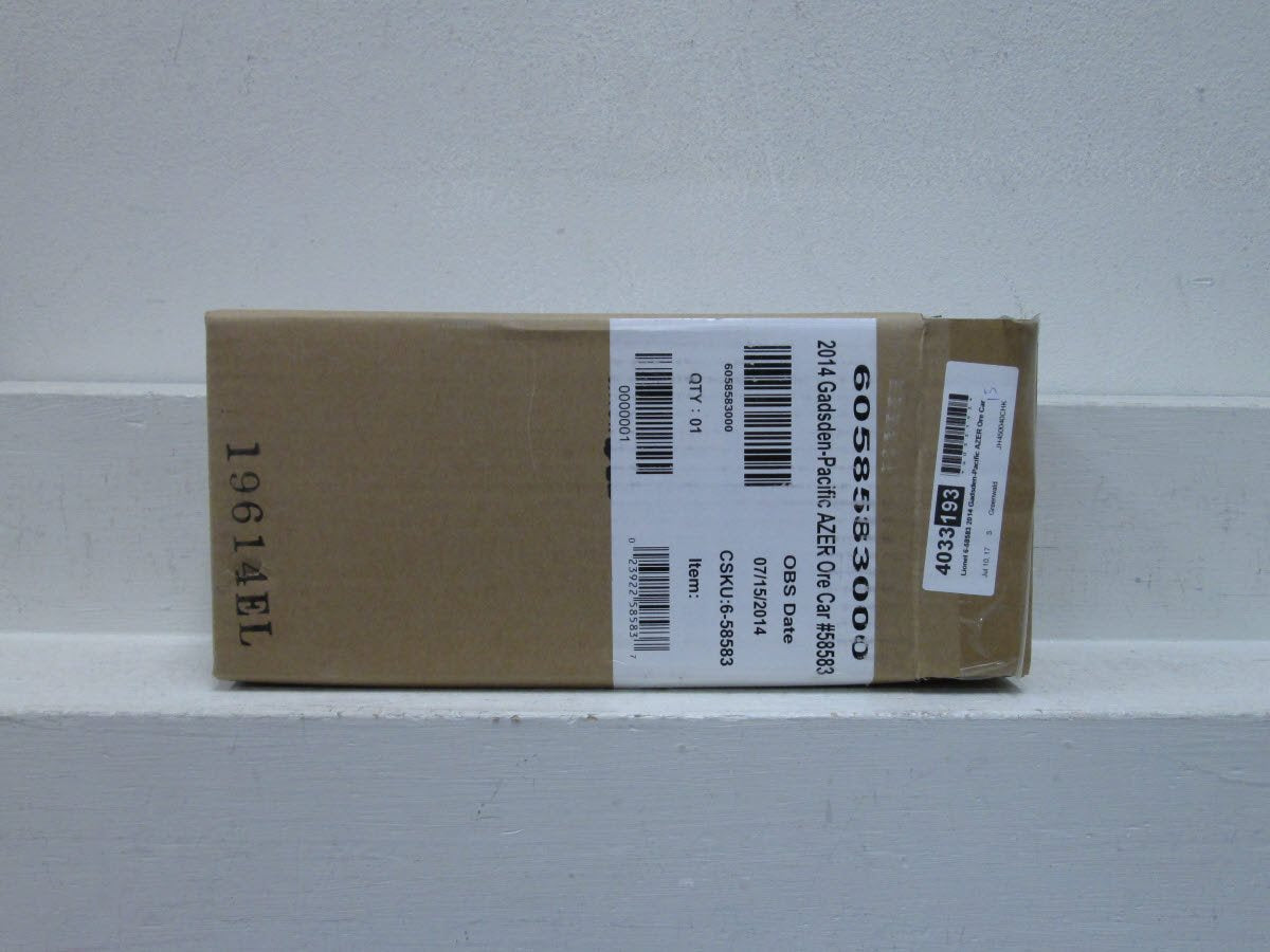 Lionel 6-58583 2014 Gadsden-Pacific AZER Ore Car LN/Box