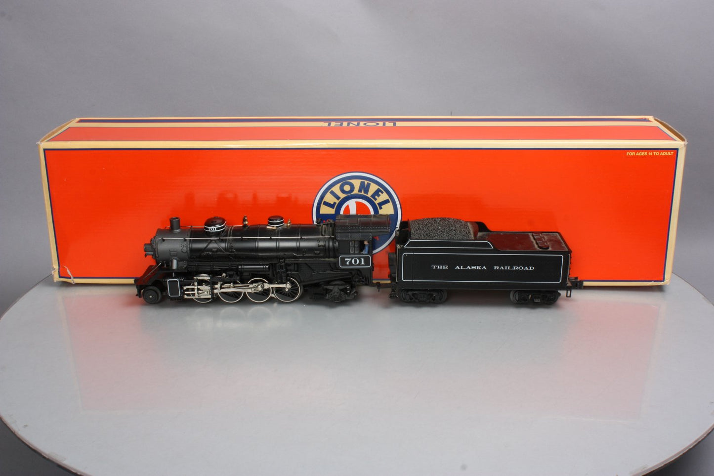 Lionel 6-38643 O Gauge Alaska Mikado Steam Locomotive & Tender #701 NIB