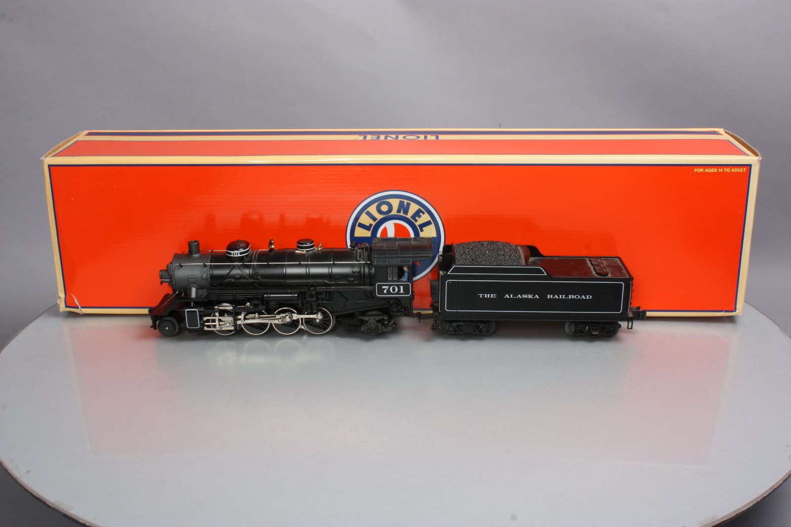 Lionel 6-38643 O Gauge Alaska Mikado Steam Locomotive & Tender #701 NIB