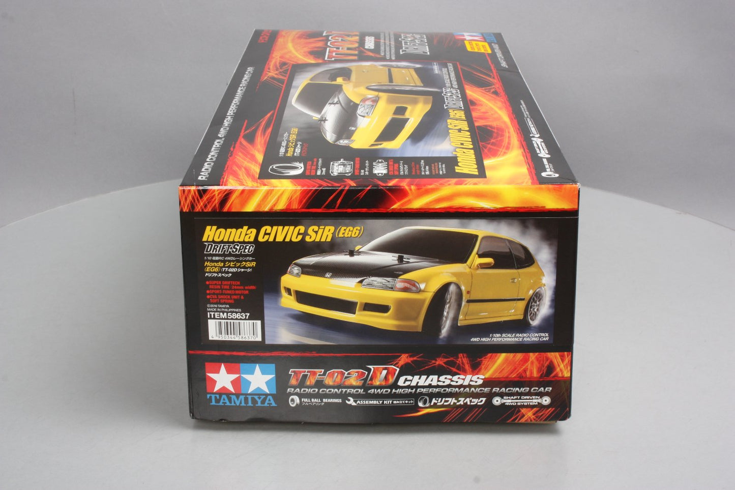 Tamiya 58637 1:10 RC Honda Civic SiR (EG6) - TT02D Drift Spec