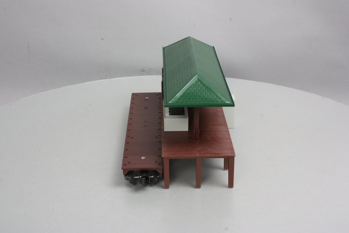 K-Line K42418 O Gauge Operating Loading Platform with Car LN/Box