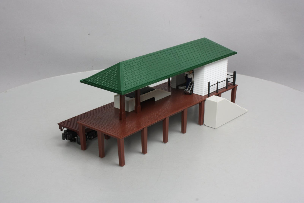 K-Line K42418 O Gauge Operating Loading Platform with Car LN/Box