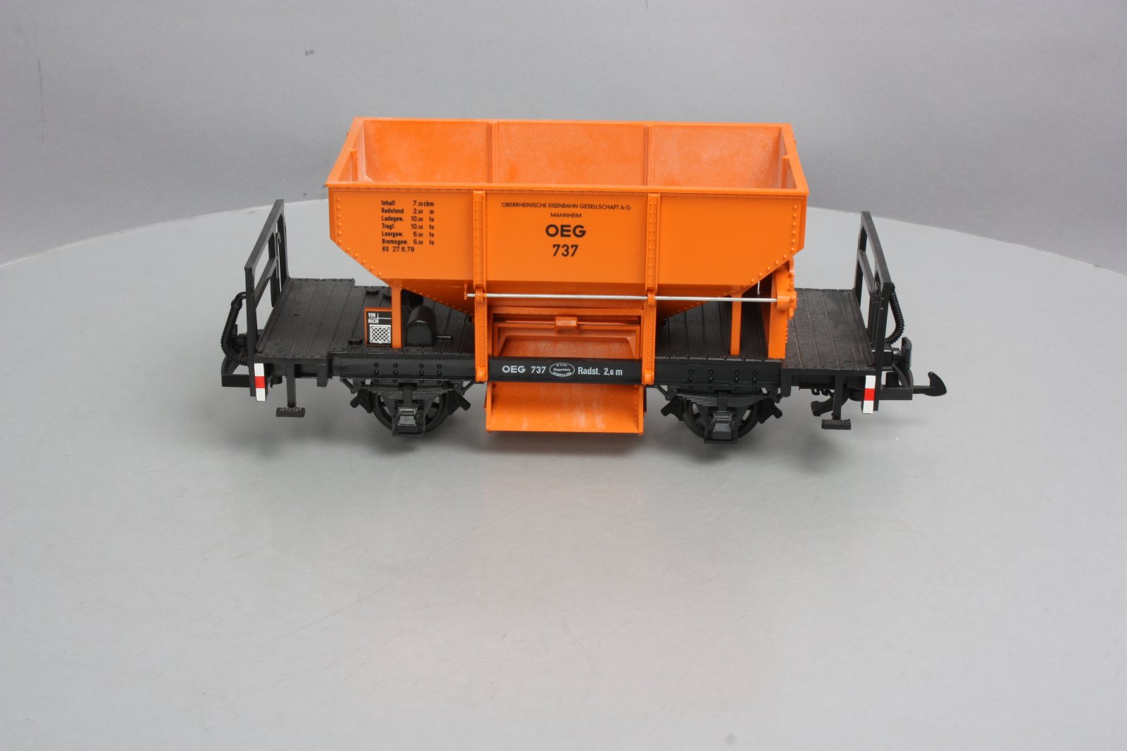 LGB 4041 G Scale OEG Ballast Car #737 LN/Box