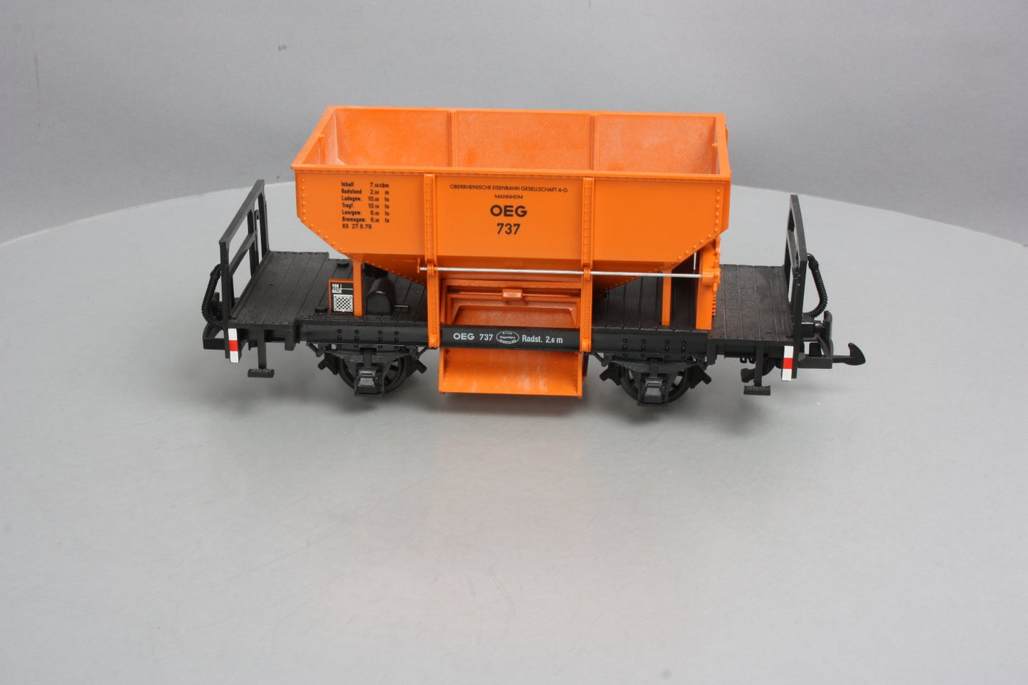 LGB 4041 G Scale OEG Ballast Car #737 LN/Box