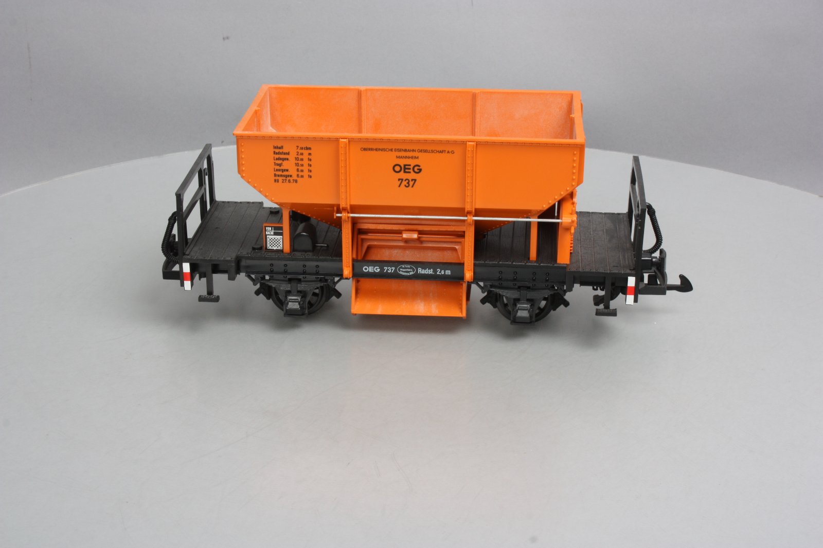 LGB 4041 G Scale OEG Ballast Car #737 LN/Box