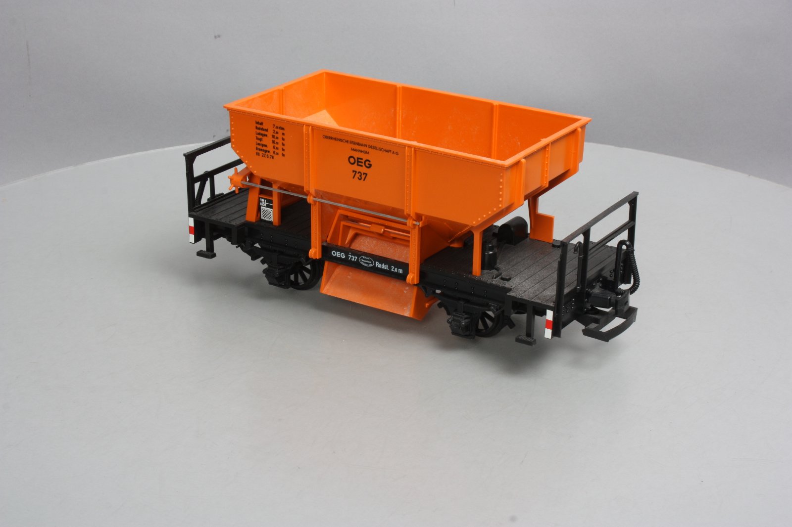 LGB 4041 G Scale OEG Ballast Car #737 LN/Box