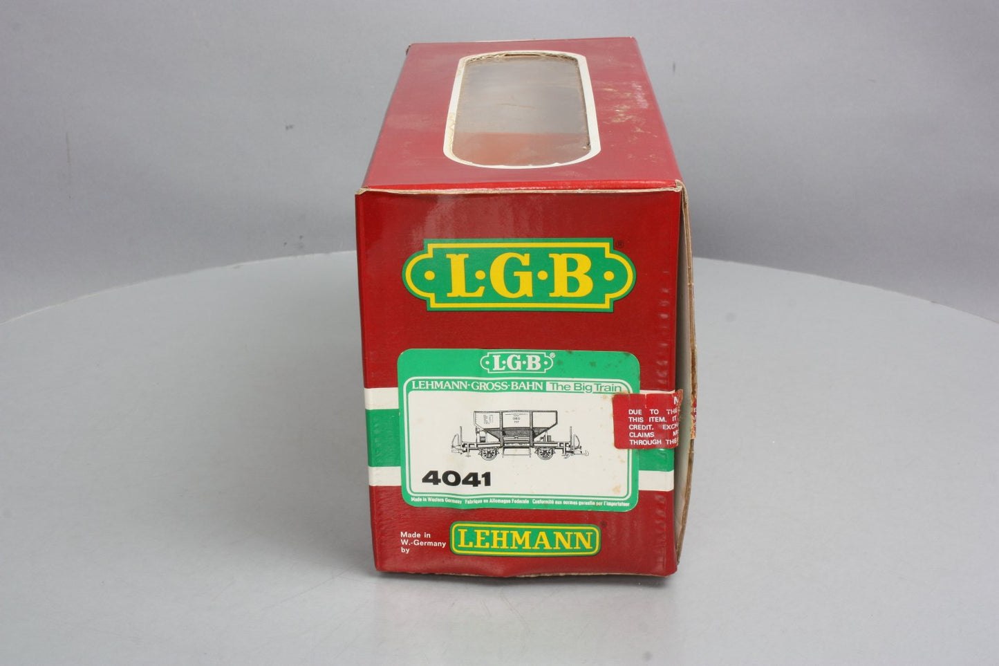 LGB 4041 G Scale OEG Ballast Car #737 LN/Box