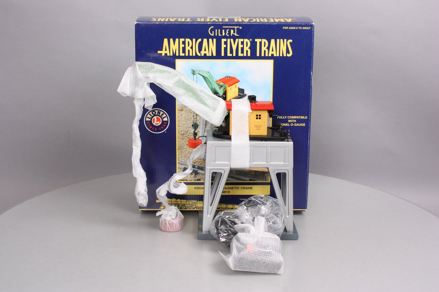 American Flyer 6-49819 S Scale #583A Operating Electromagnetic Crane