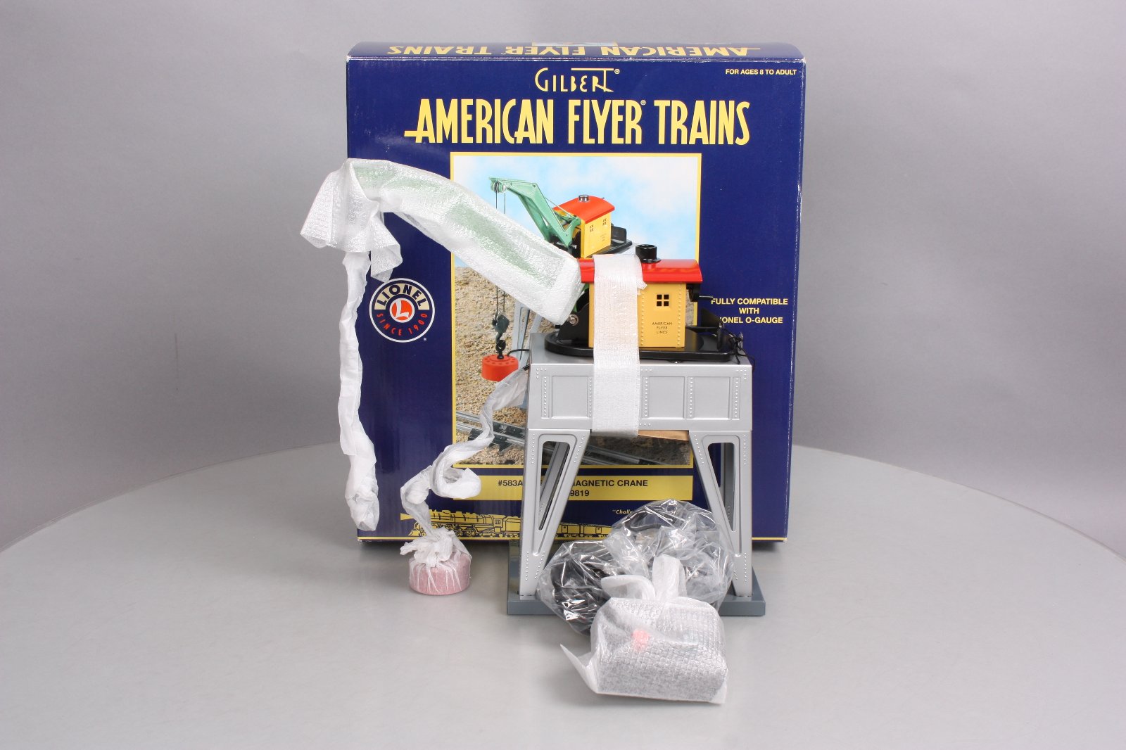American Flyer 6-49819 S Scale #583A Operating Electromagnetic Crane