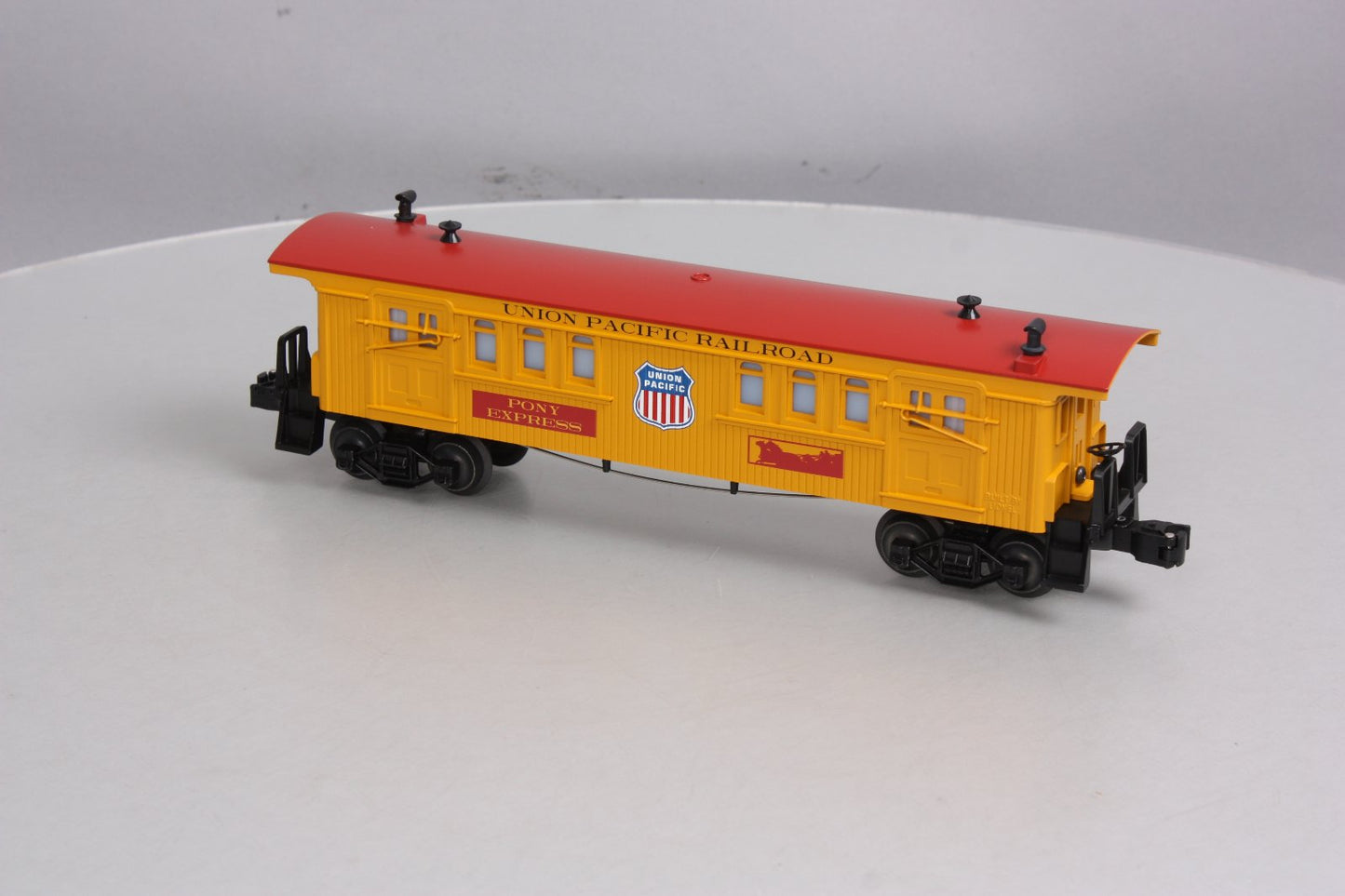 Lionel 6-15166 O Gauge Union Pacific Baggage Car w/ Steam Whistle Sounds