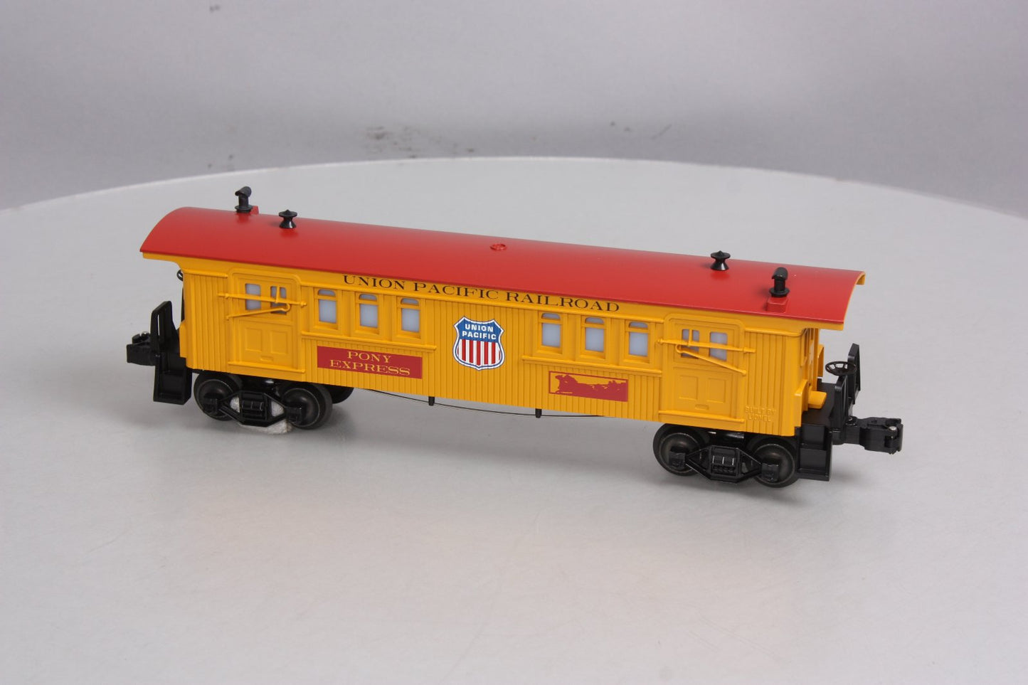 Lionel 6-15166 O Gauge Union Pacific Baggage Car w/ Steam Whistle Sounds