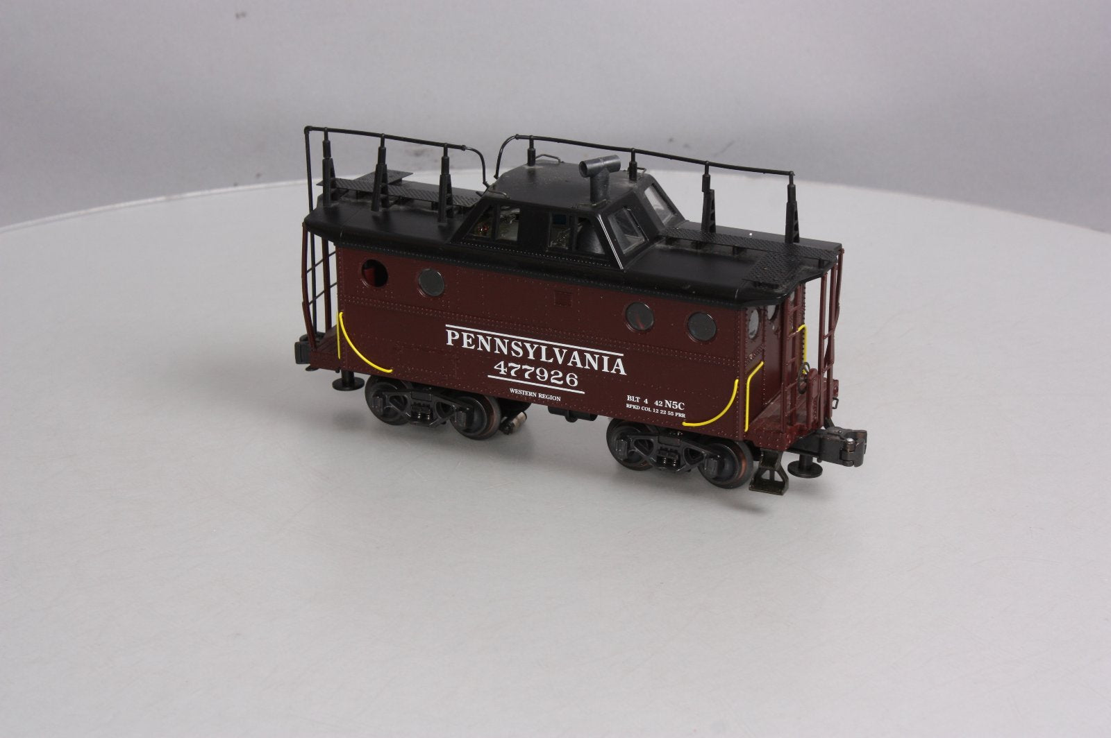 K-Line K615-1892 O Gauge Pennsylvania N5C Illuminated Caboose #477926 LN/Box