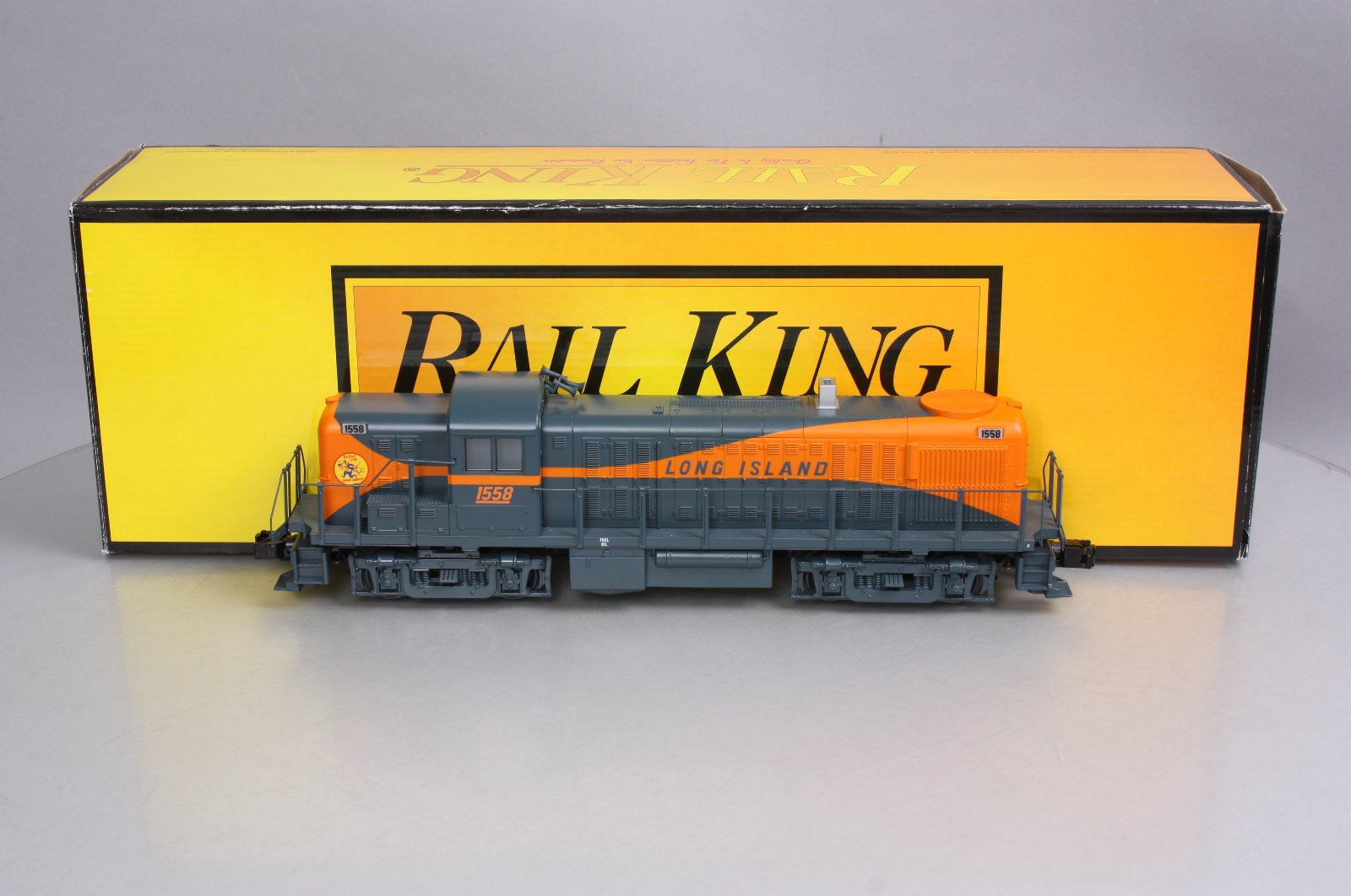 MTH 30-20019-1 Long Island RS-3 Diesel Engine w/PS2 #1558