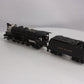 MTH 30-1651-1 O Gauge Long Island Imperial Mikado 2-8-2 w/Proto-Sound 3.0 #1478