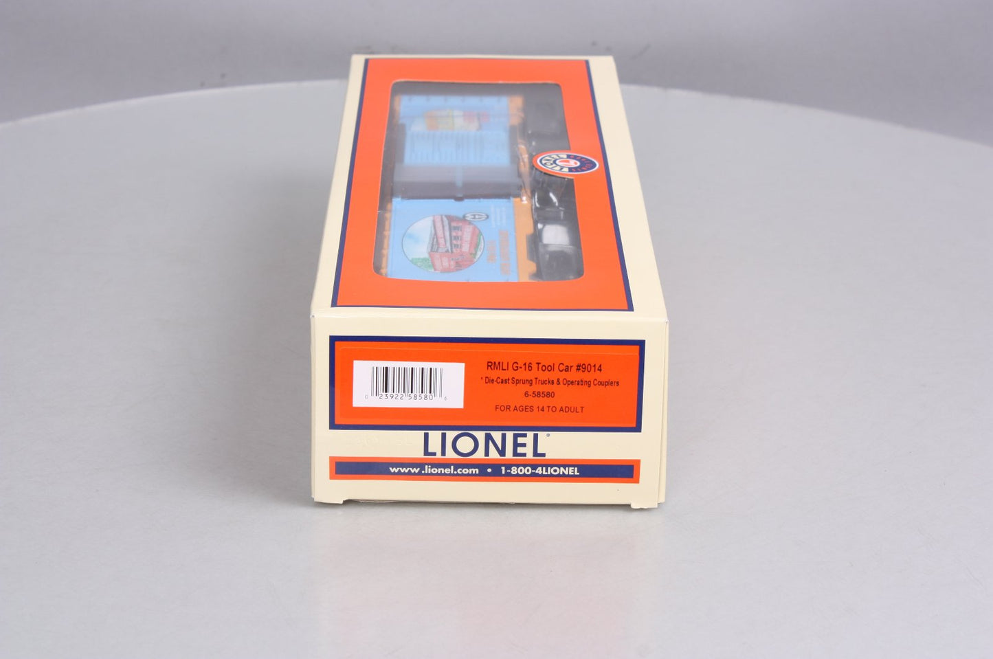 Lionel 6-58580 O Gauge RMLI G-16 Tool Box Car #9014 LN/Box